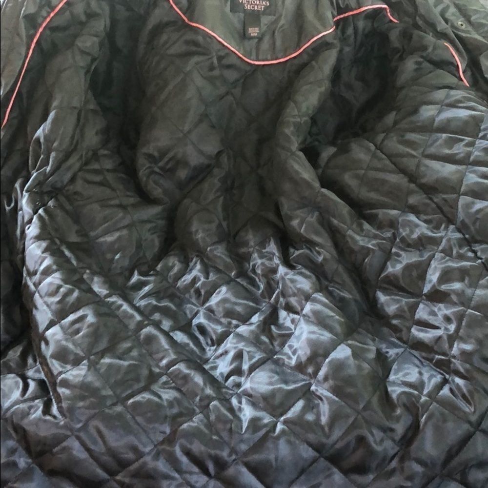 victoria’s Secret Waxed Cotton Parka Size M - Picture 13 of 16